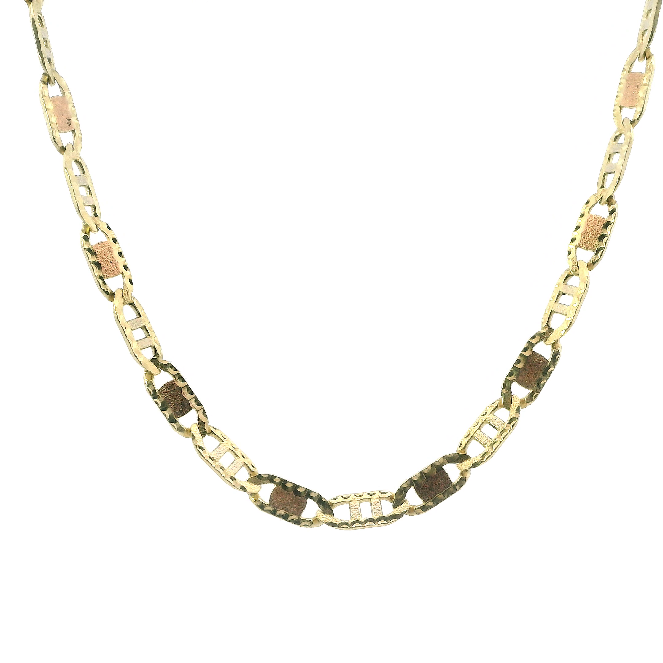 14K Tri Color Gold 21