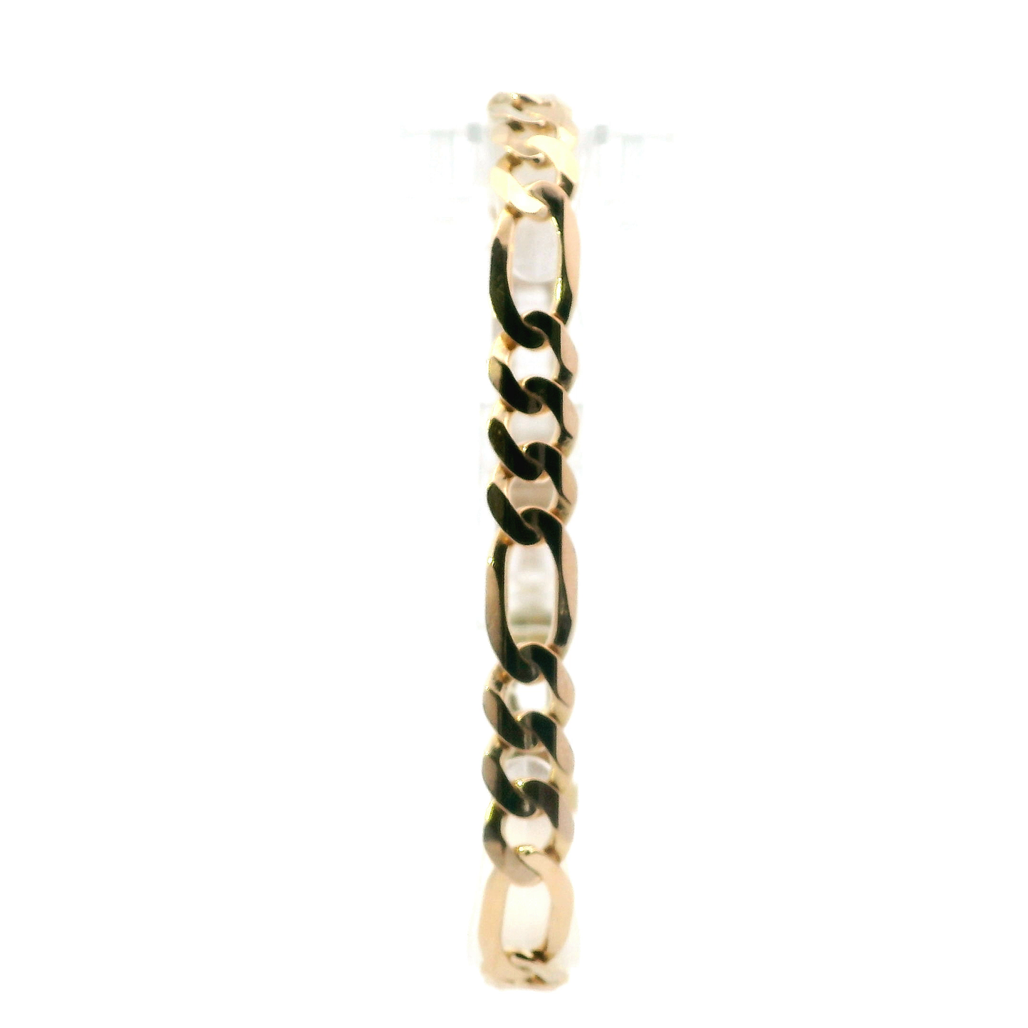 10K Yellow Gold Figaro Bracelet