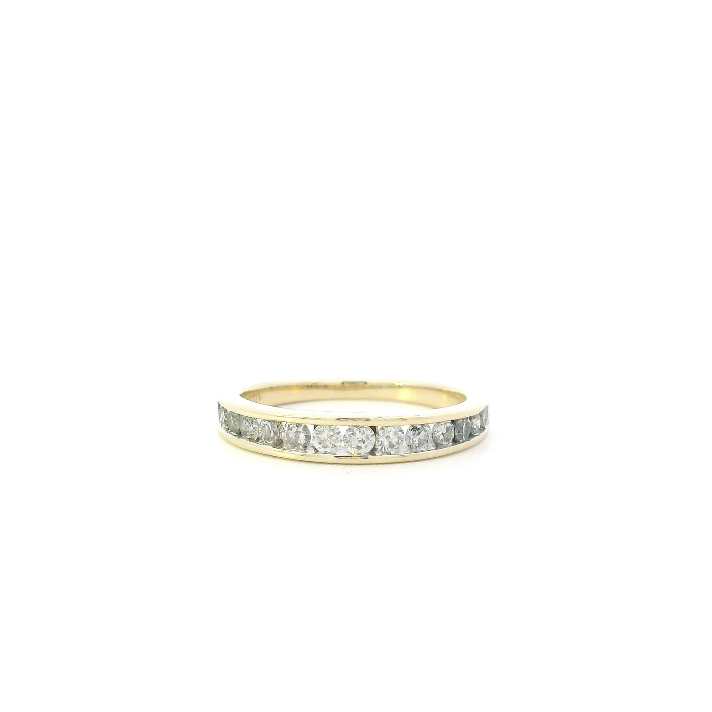 10K Yellow Gold Diamond Womens Ring - 0.55ct