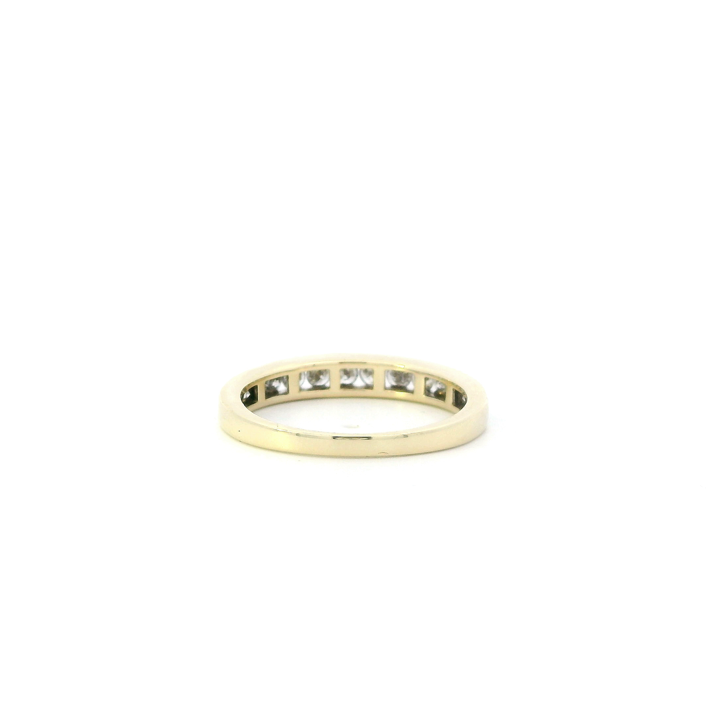 10K Yellow Gold Diamond Womens Ring - 0.55ct