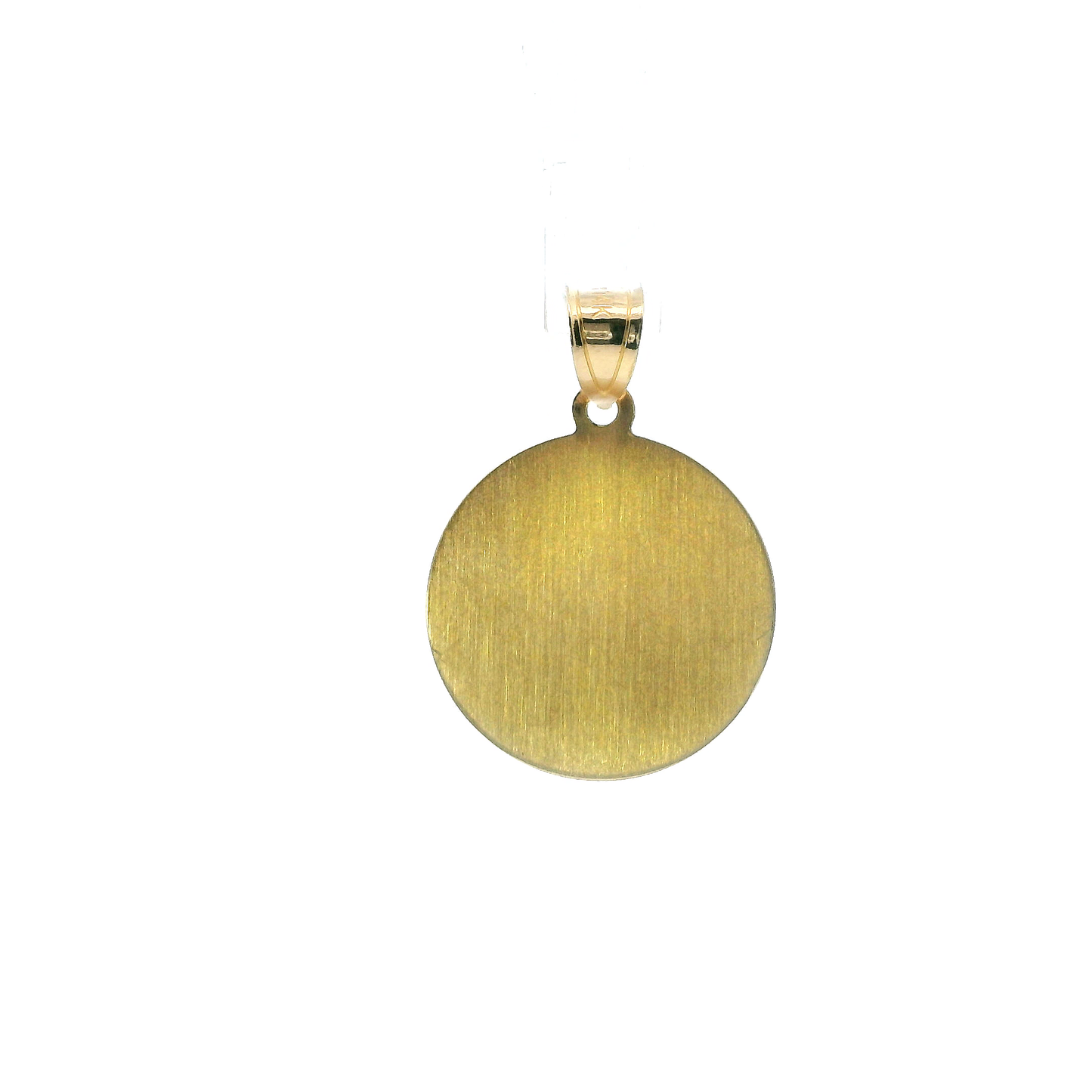 14K Yellow Gold Saint Christopher Religious Pendant