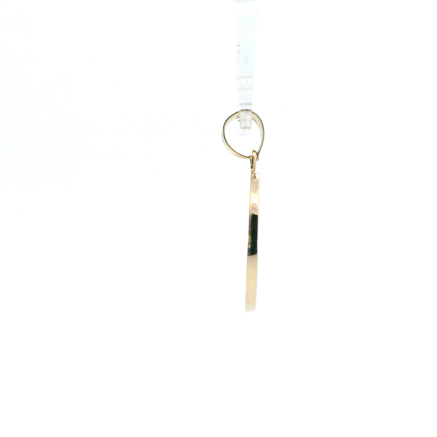 14K Yellow Gold Saint Christopher Religious Pendant