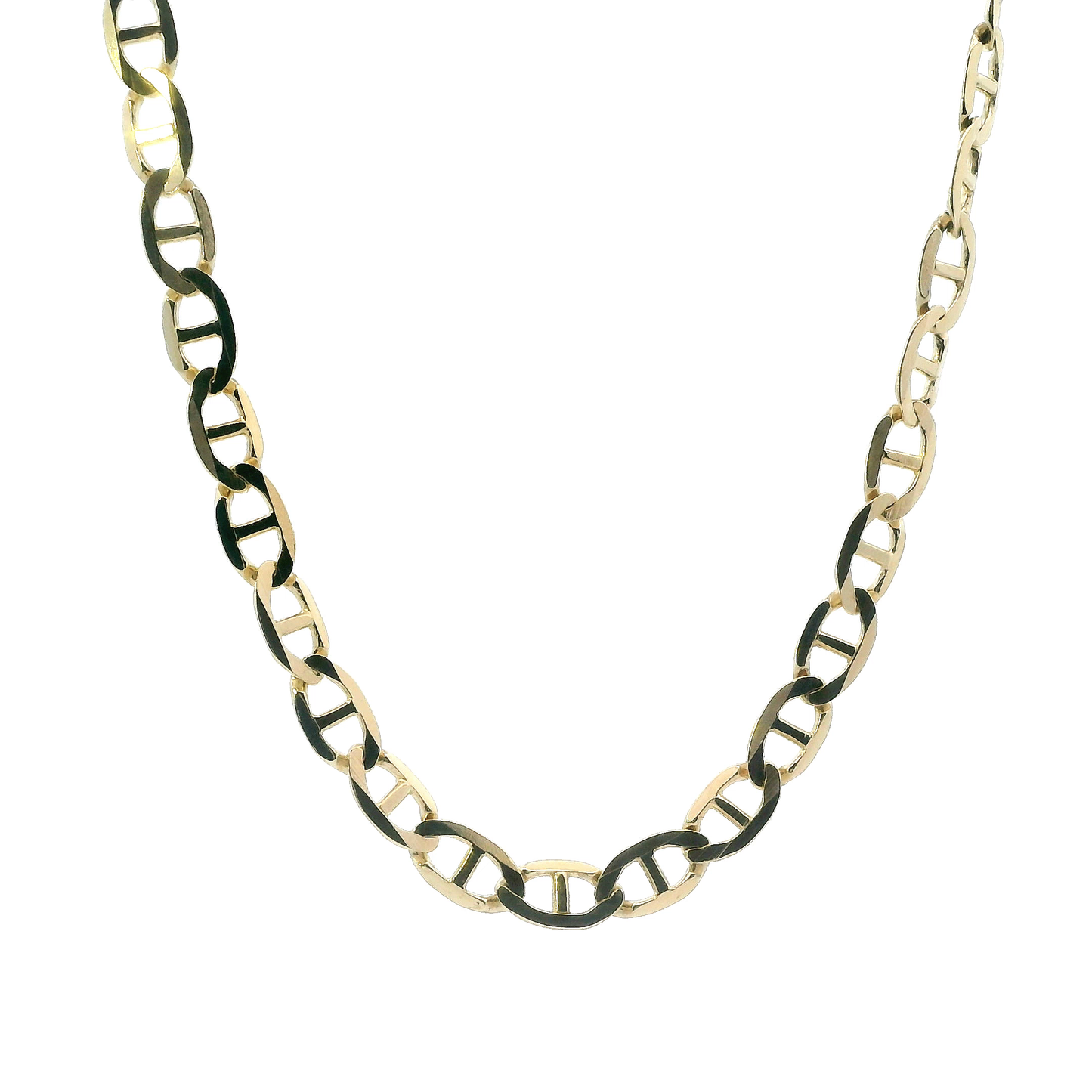 14K Yellow Gold 21" Mariner Chain