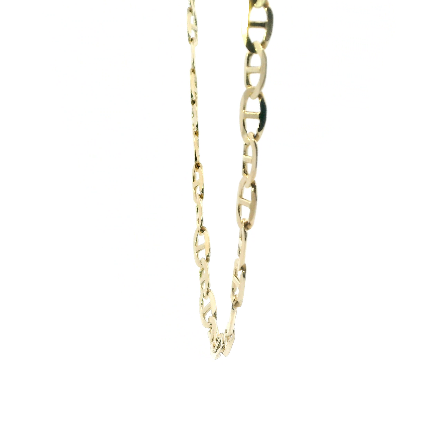 14K Yellow Gold 21" Mariner Chain