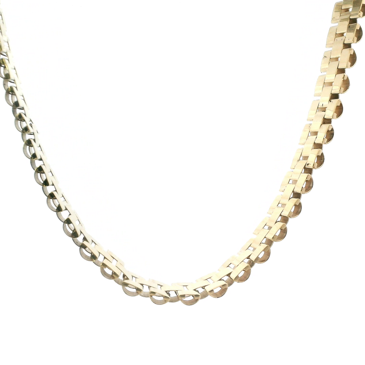 14K Yellow Gold 24" Rolex Chain