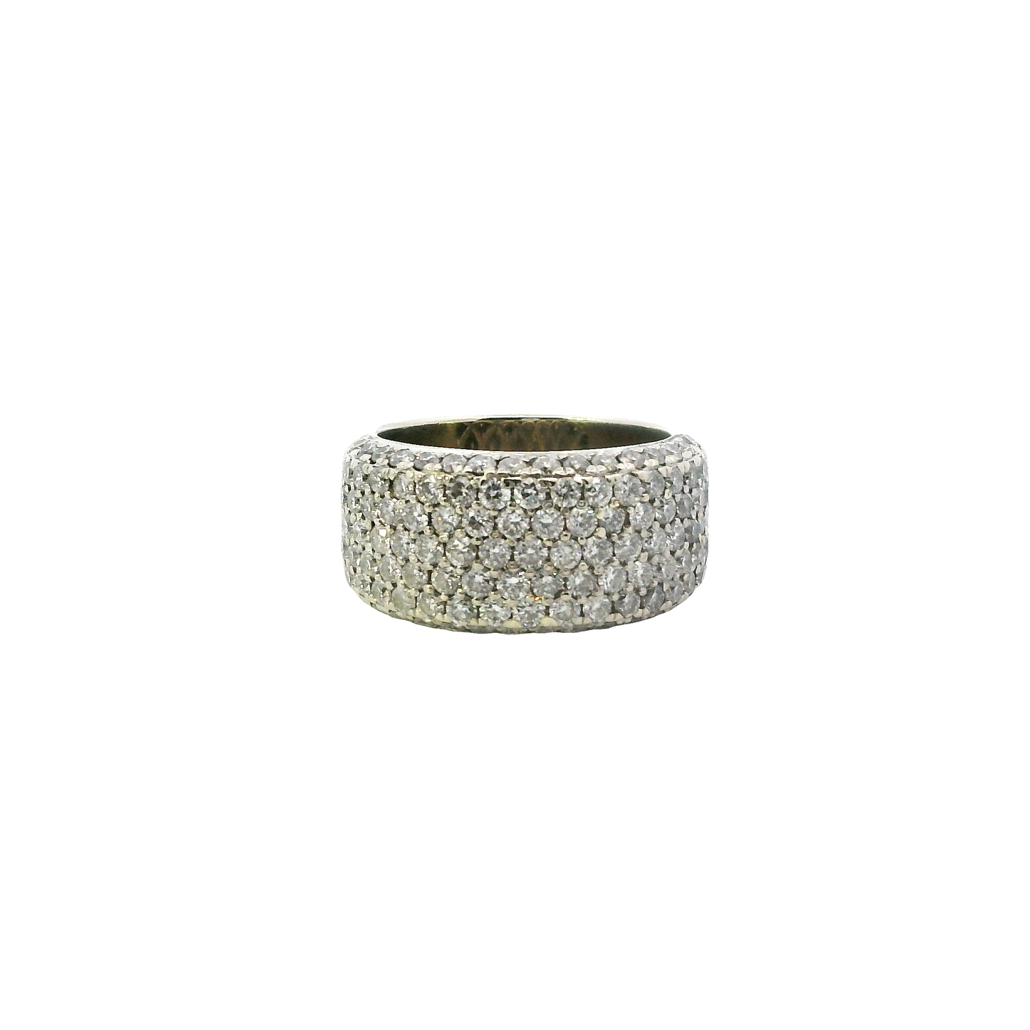 14K White Gold Diamond Womens Ring - 1.81ct