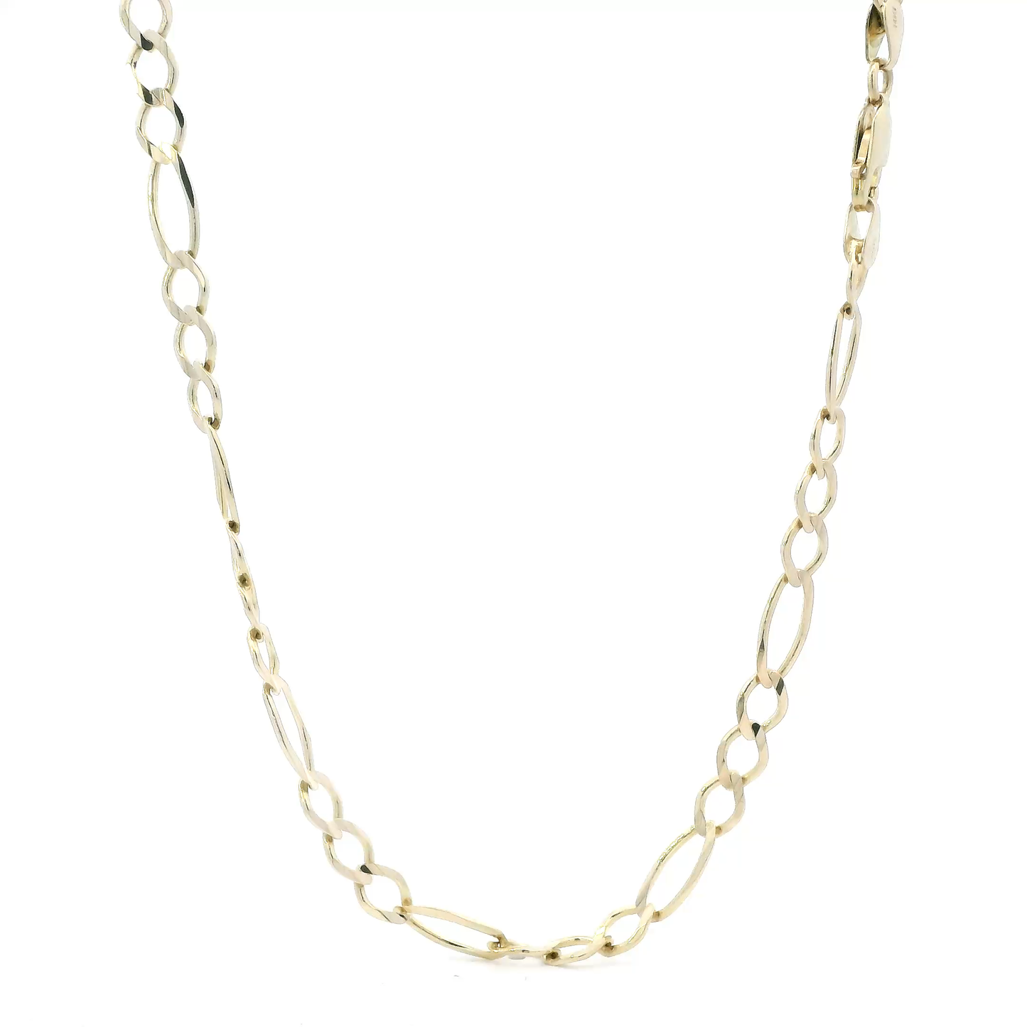14K Yellow Gold 18" Figaro Chain