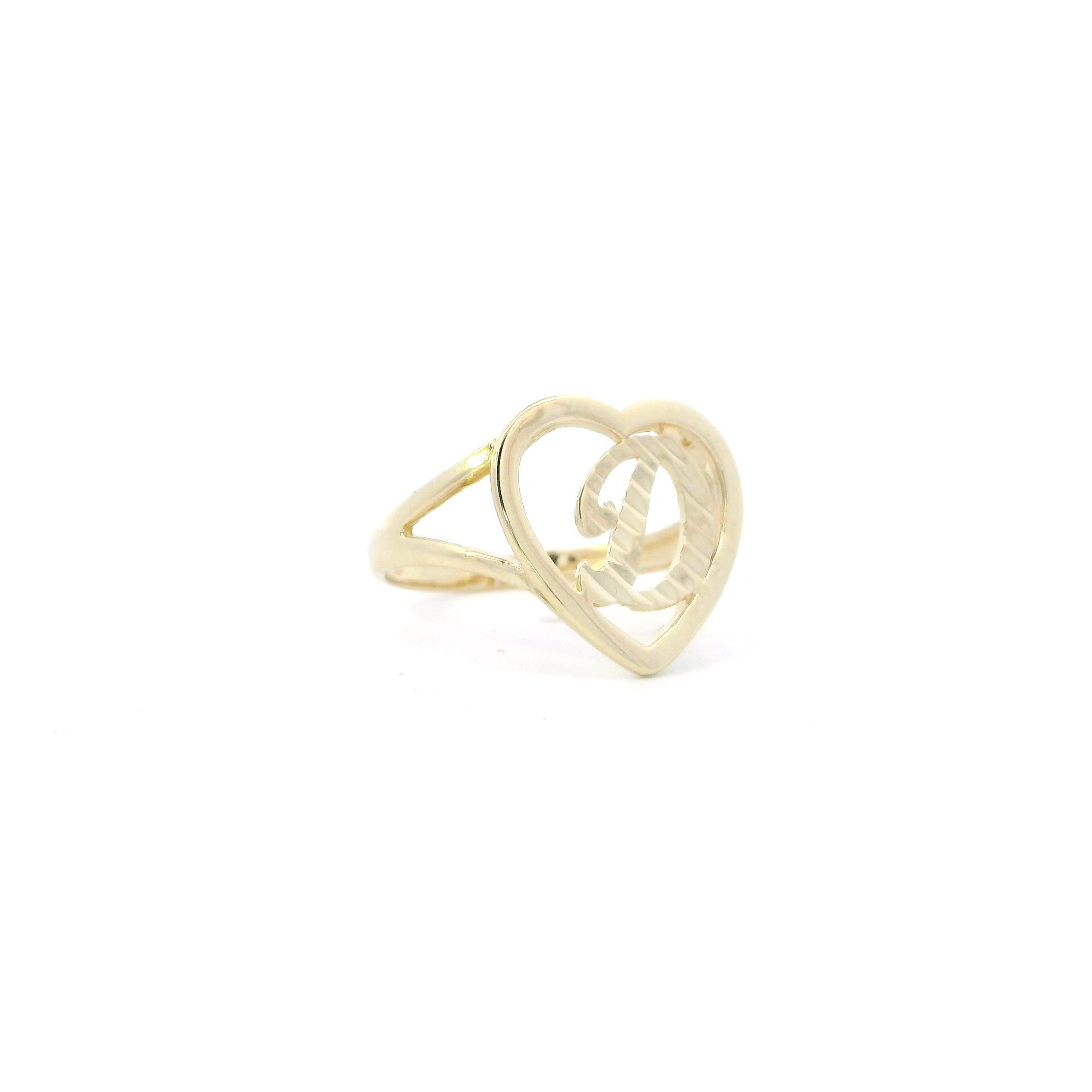 10K Yellow Gold Letter 