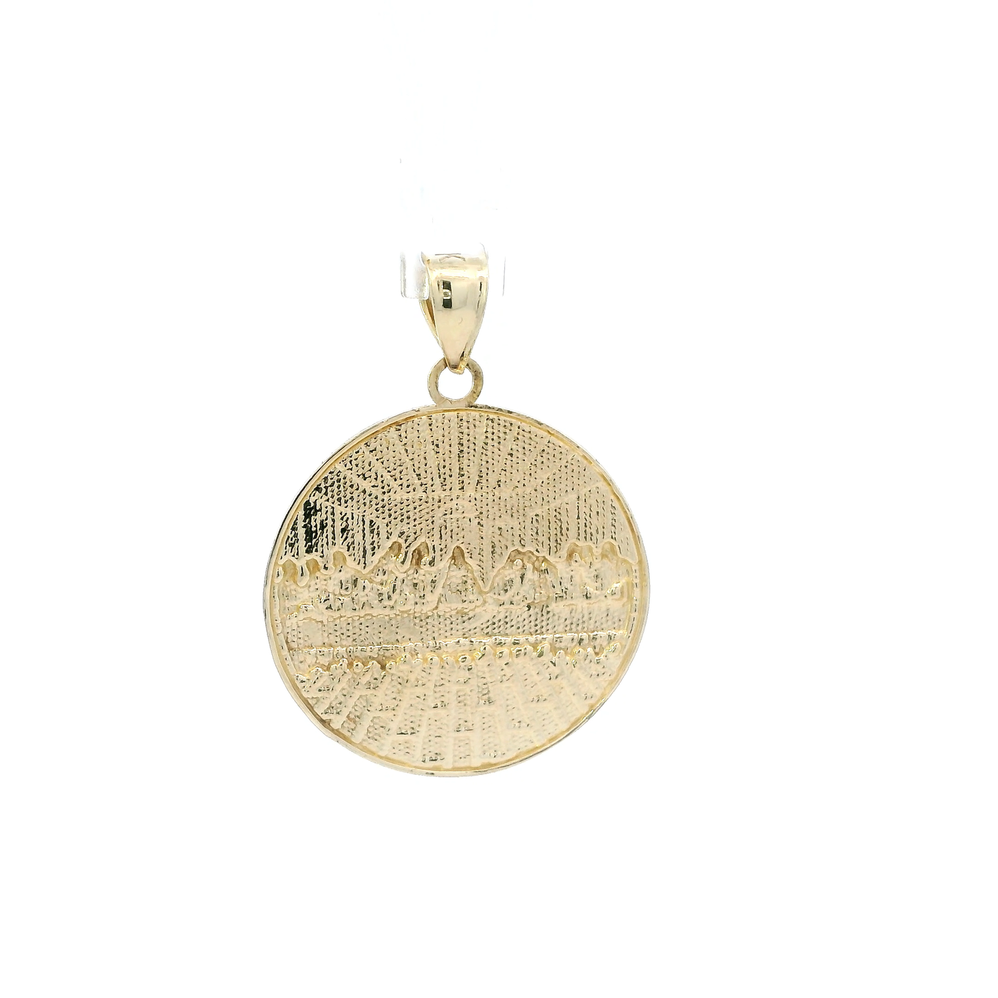 10K Yellow Gold "The Last Supper" Pendant