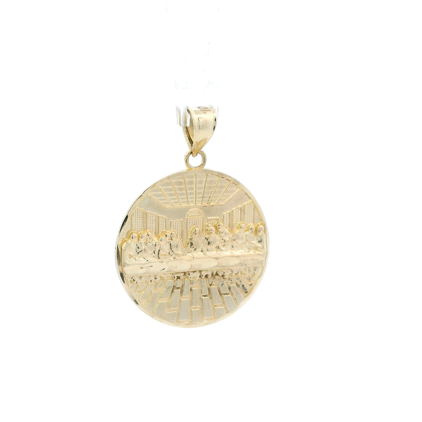 10K Yellow Gold "The Last Supper" Pendant