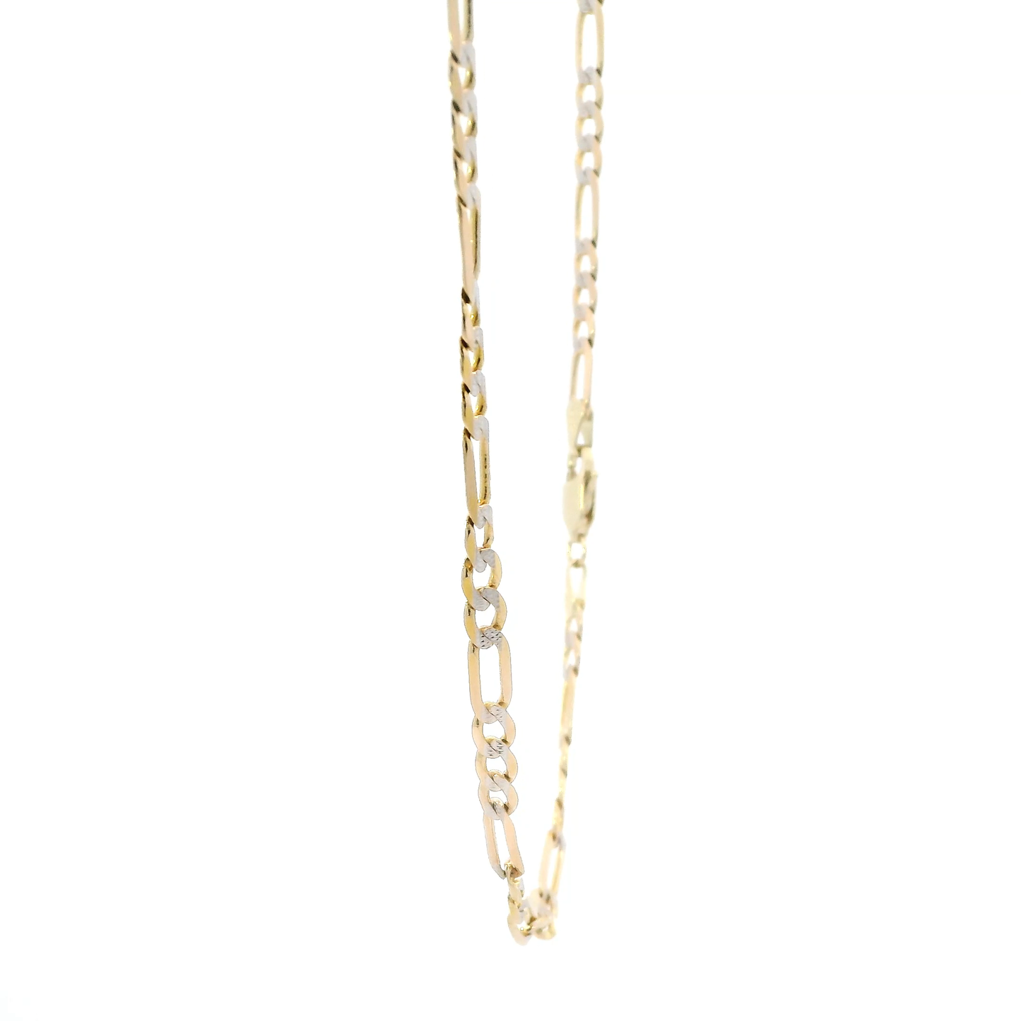 14K Yellow 22" Figaro Chain