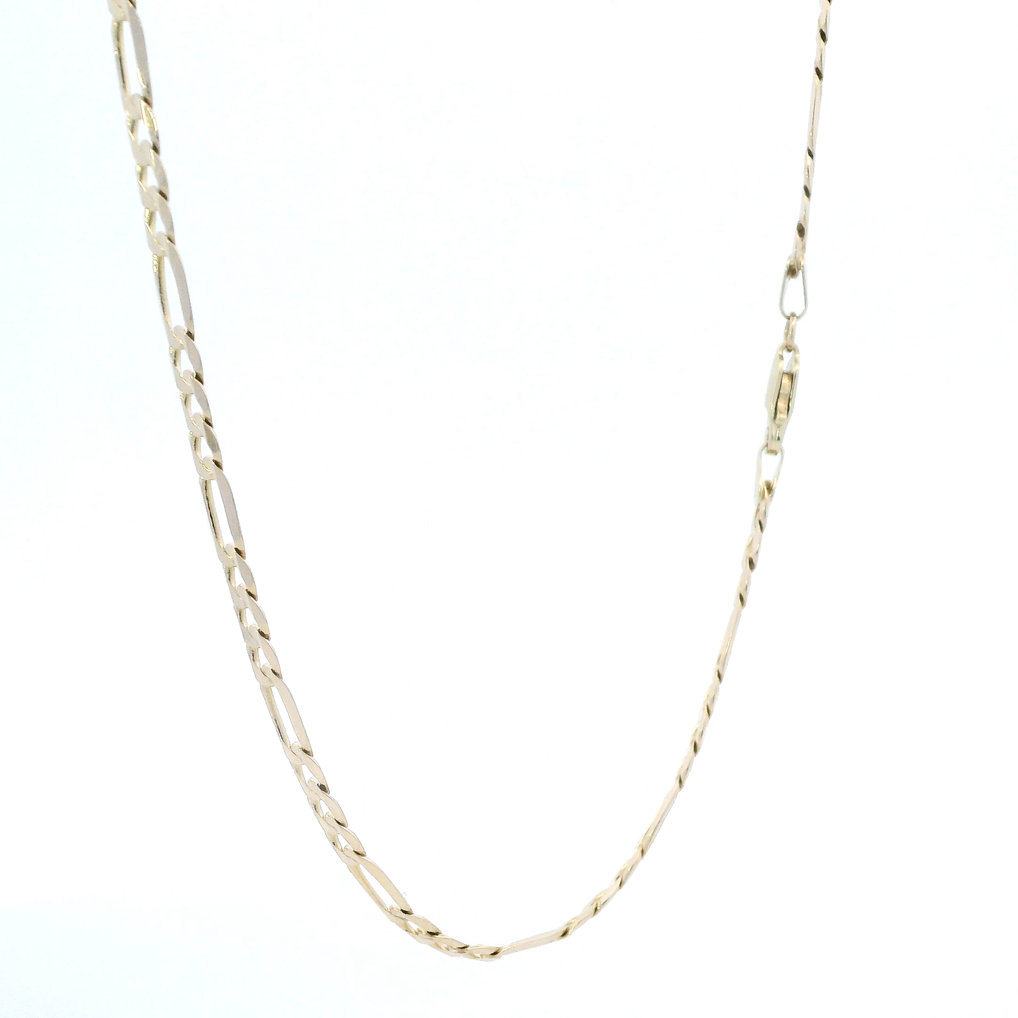 14K Yellow Gold 22" Figaro Chain