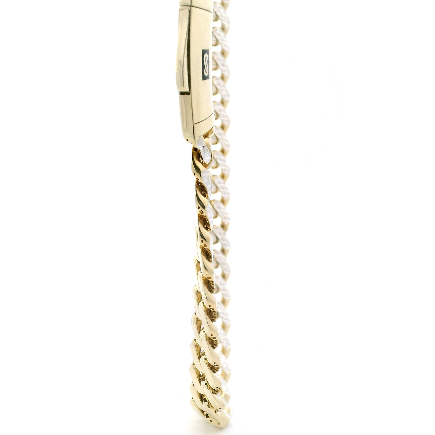 10K Yellow Gold Hollow Curb Chain