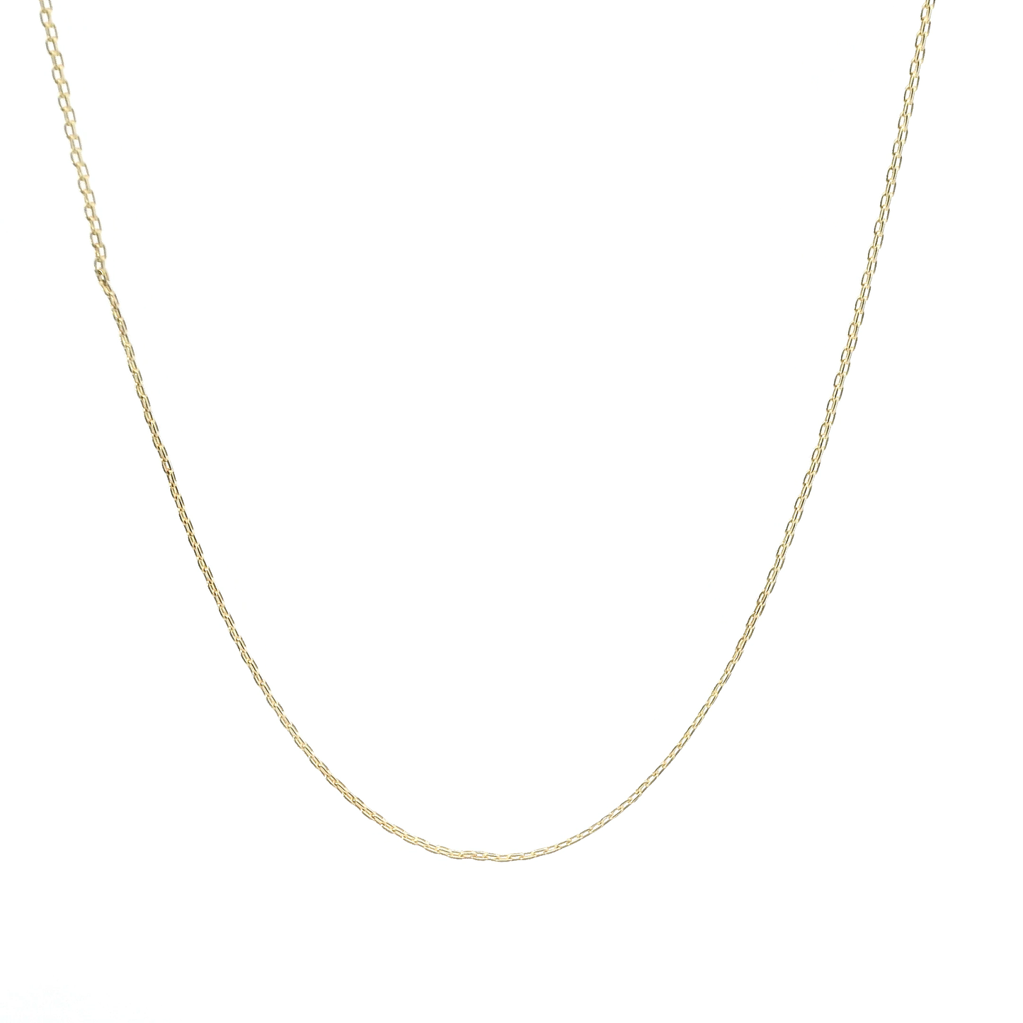 14K Yellow Gold 17.5" Bismark Chain