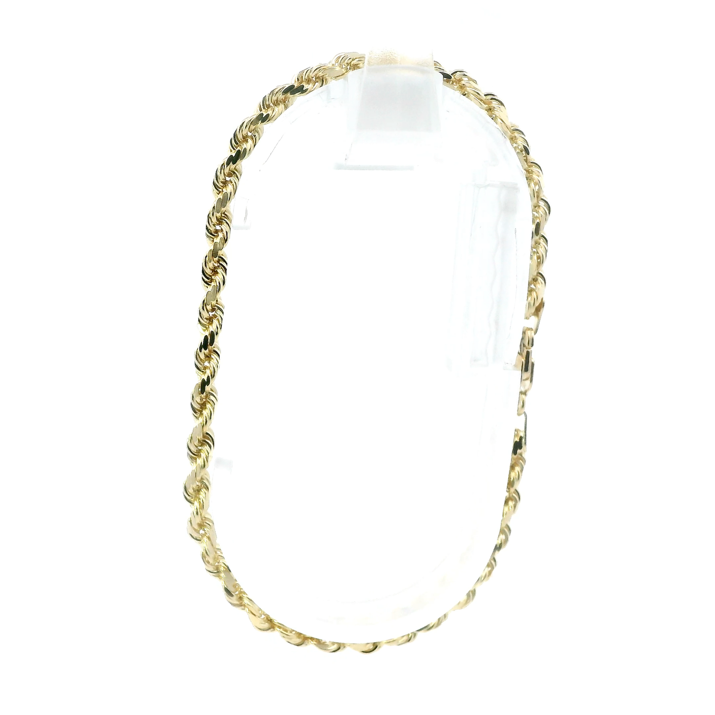 14K Yellow Gold 8" Rope Bracelet