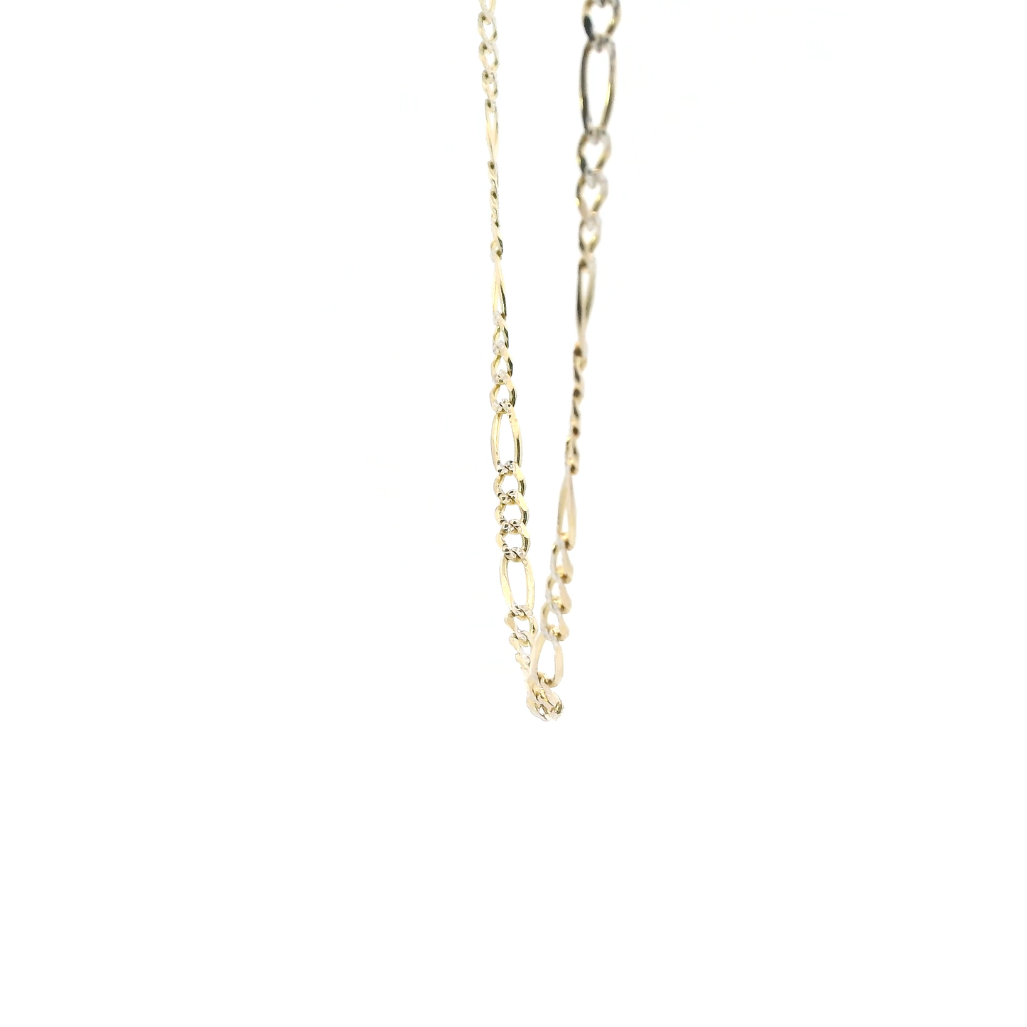 14K Yellow Gold 21" Figaro Chain