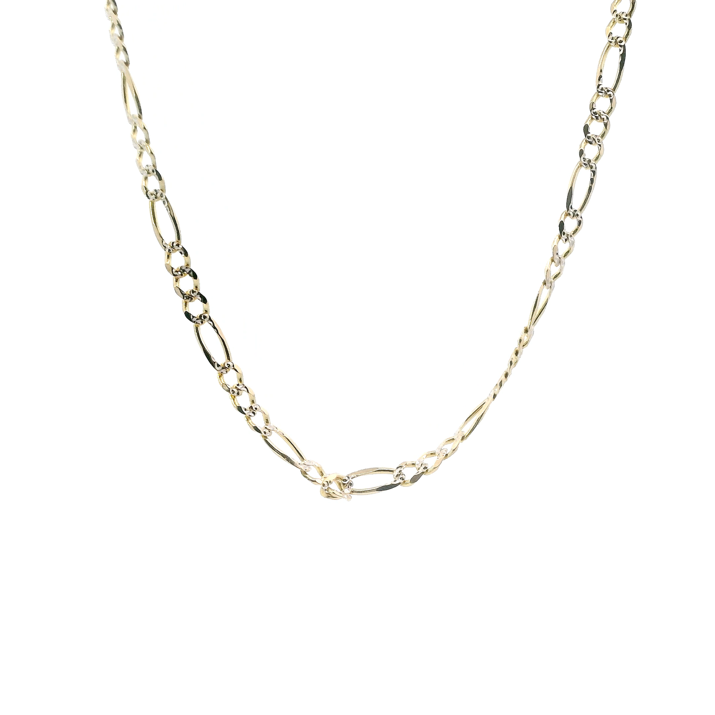 14K Yellow Gold 21" Figaro Chain