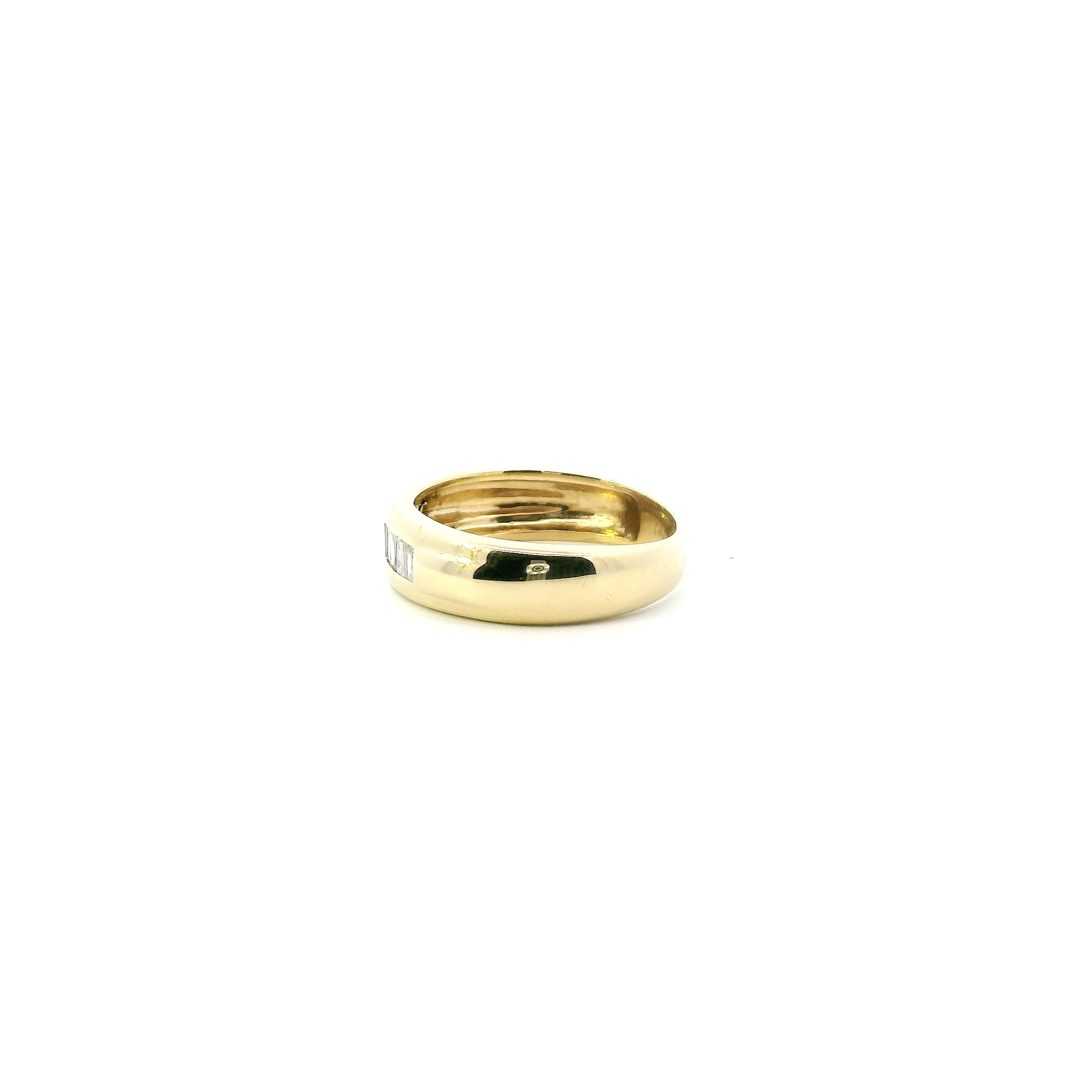 14K Yellow Gold Diamond Womens Ring - 0.30ct