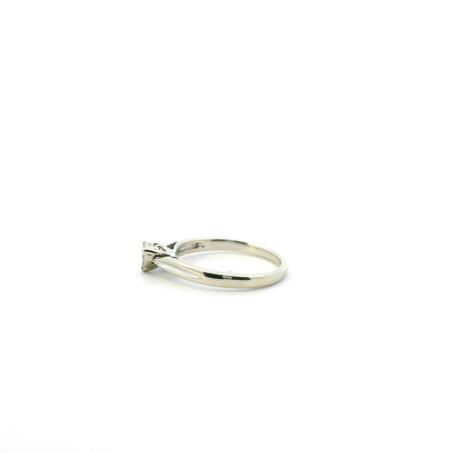 14K Yellow Gold Diamond Womens Ring - 0.13ct