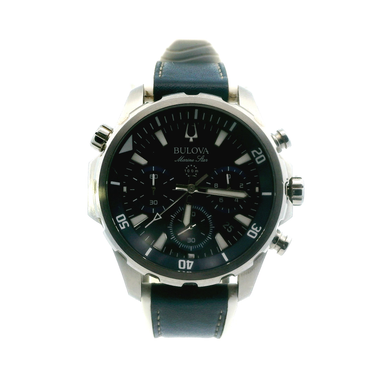 Bulova Marine Star Chronograph Blue Dial Men's Watch