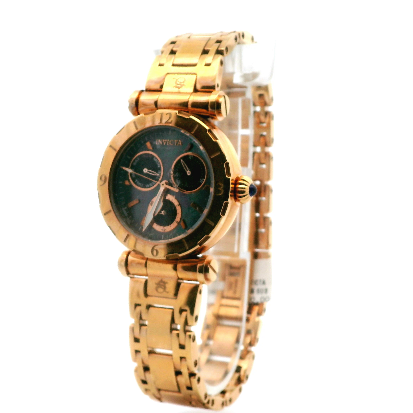 Invicta Womens Subaqua Rose-Tone Stainless Stainless Steel Wrist Watch
