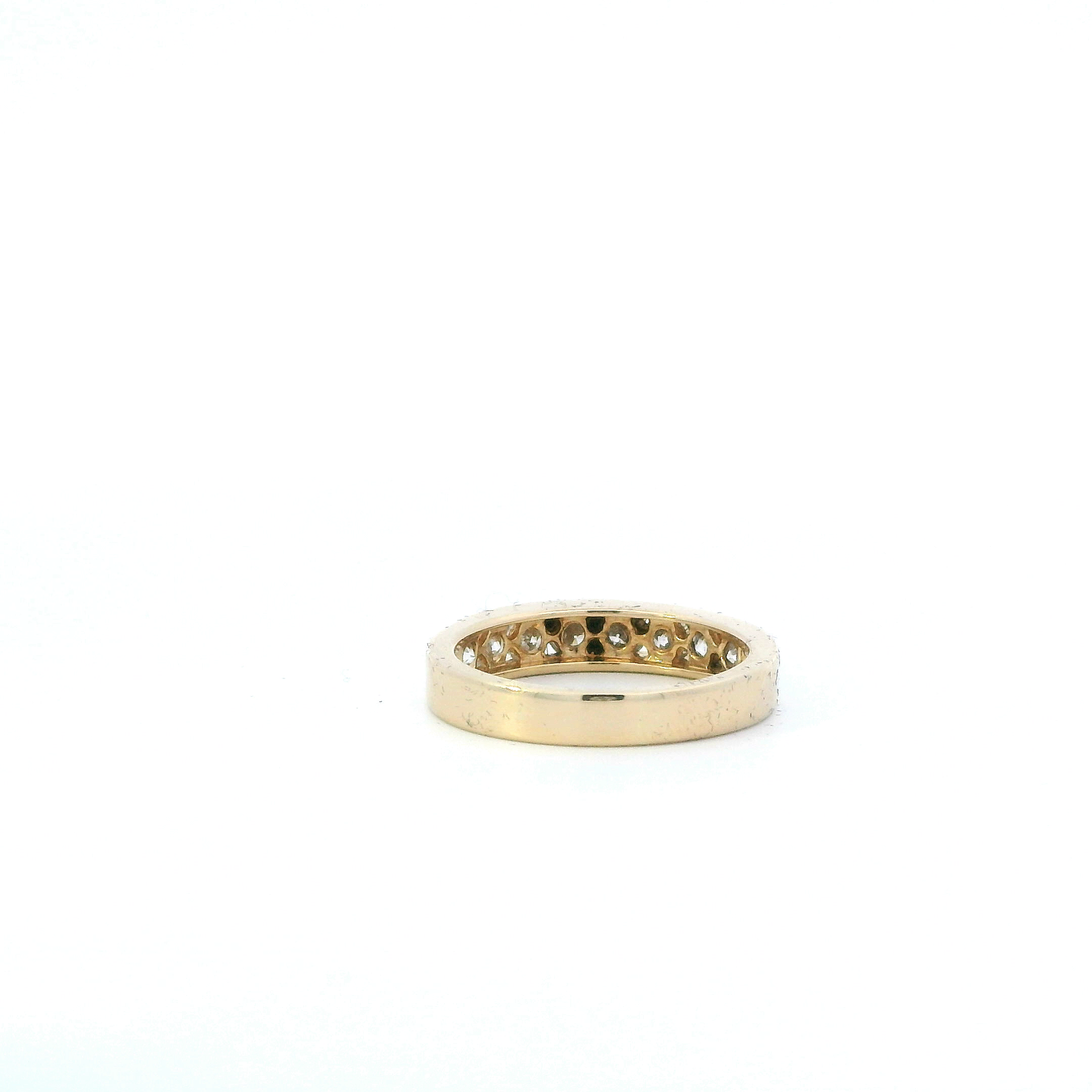 14K Yellow Gold Diamond Women's Ring - 0.96ct