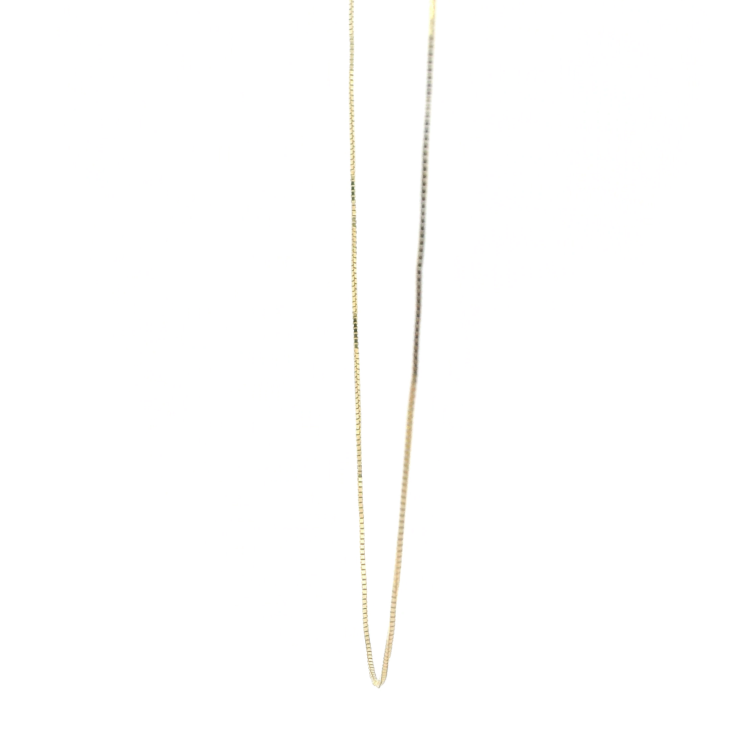 14K Yellow Gold 18" Box Chain