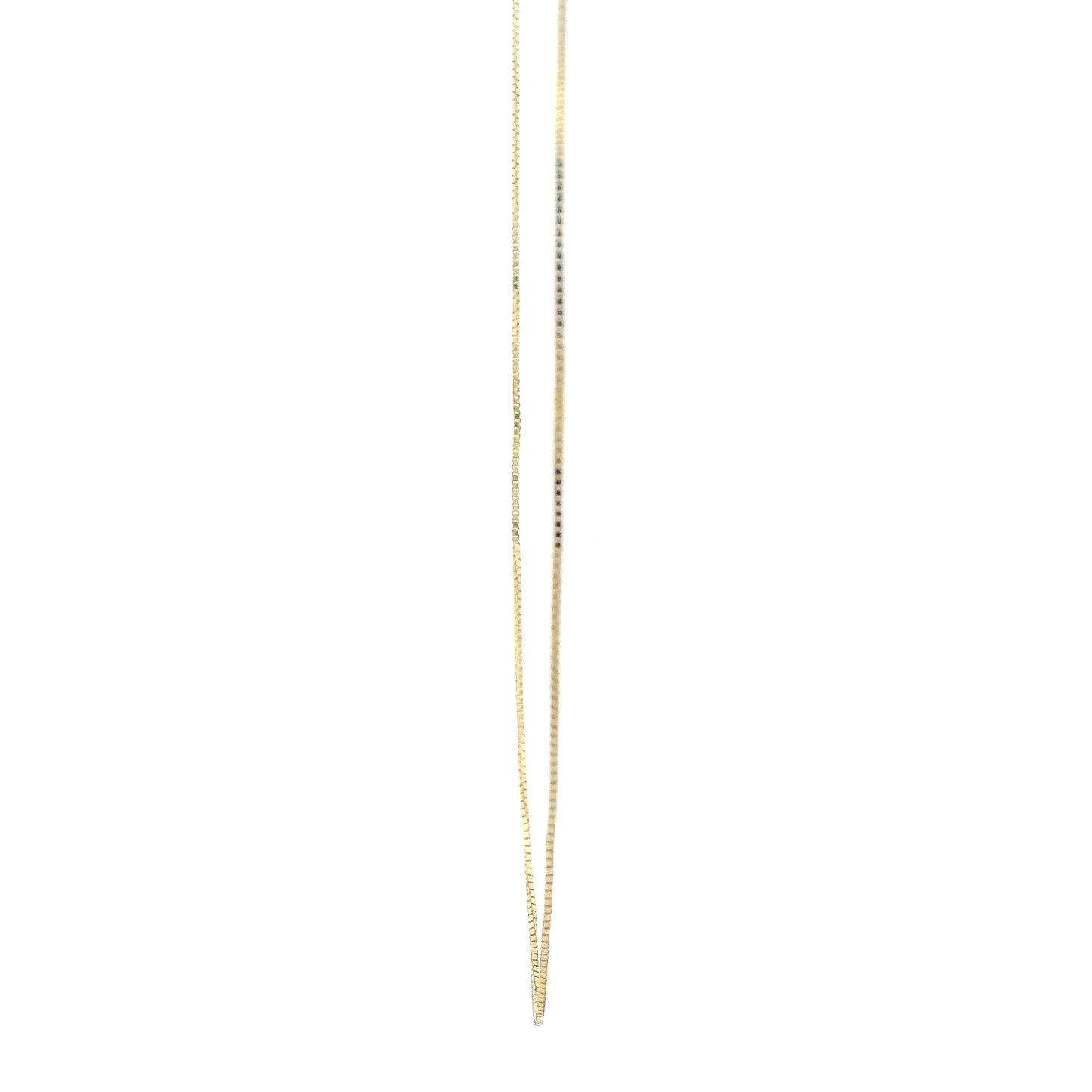 14K Yellow Gold 18" Box Chain
