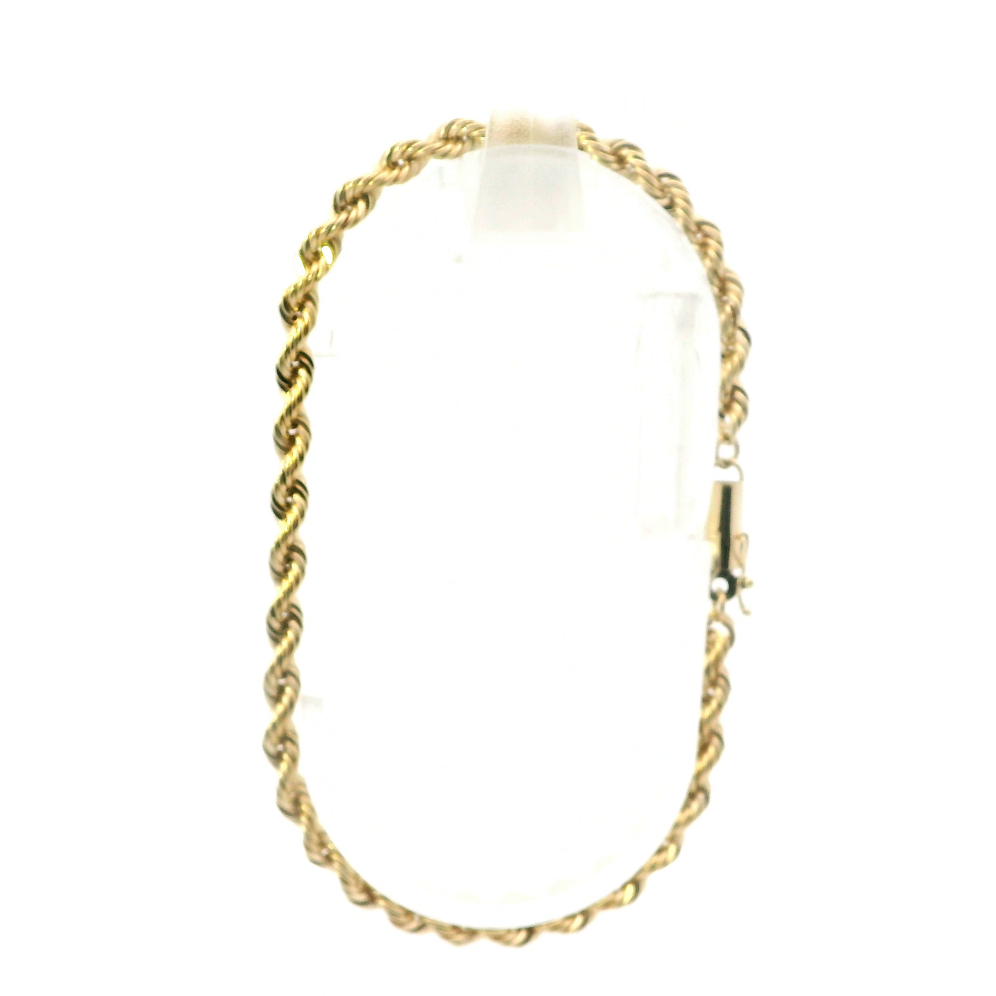 14K Yellow Gold 8" Rope Bracelet