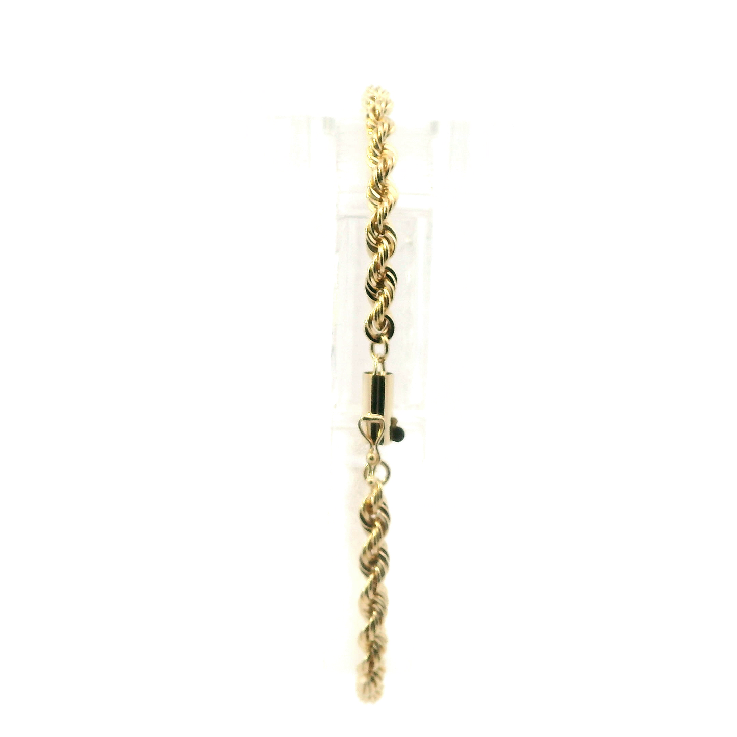 14K Yellow Gold 8" Rope Bracelet