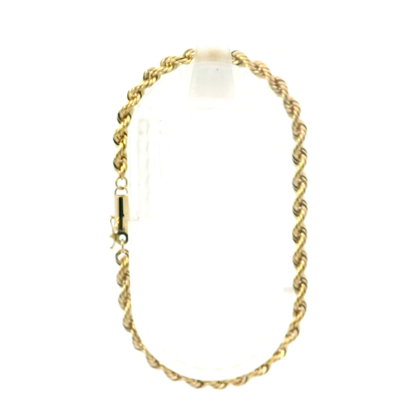 14K Yellow Gold 8" Rope Bracelet