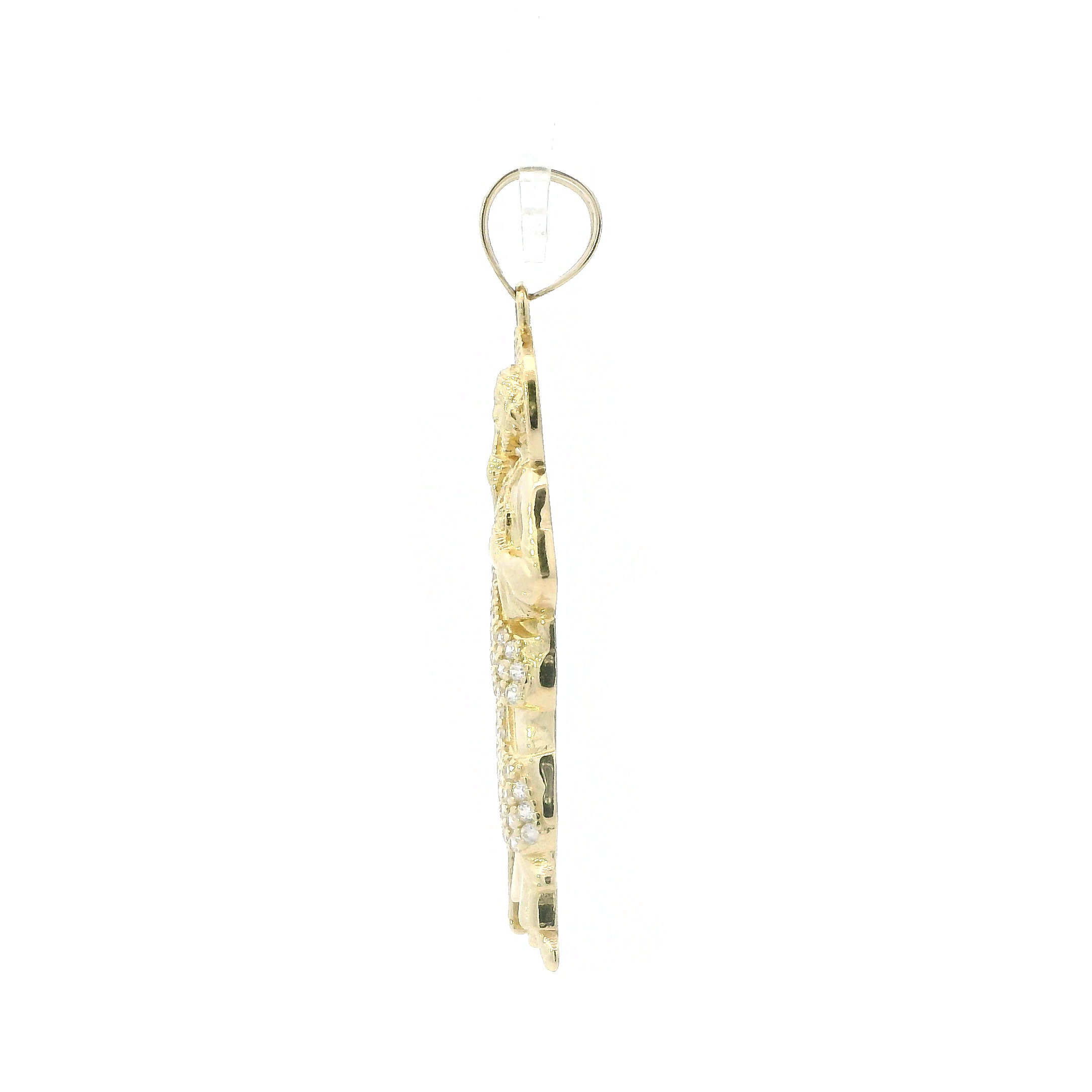 14K Yellow Gold Saint Jude Pendant
