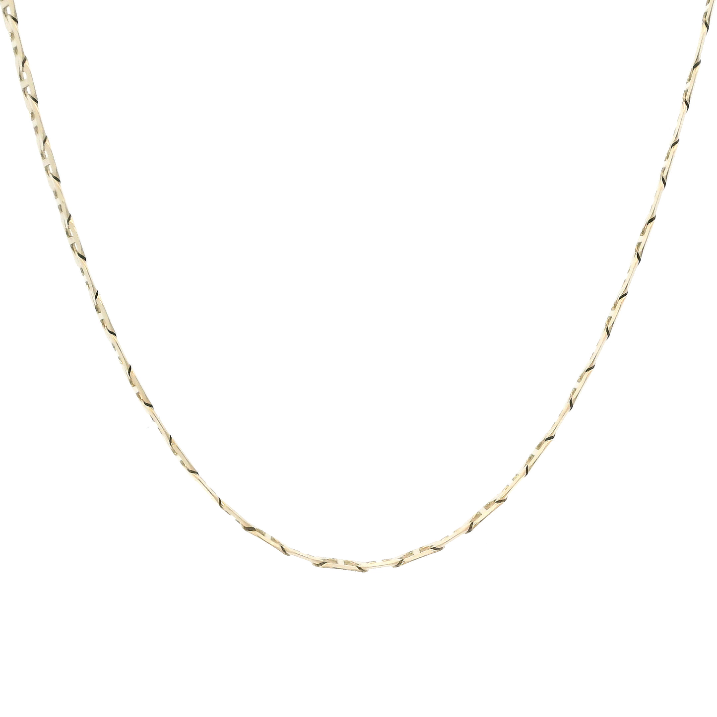 14K Yellow Gold 20" Mariner Chain
