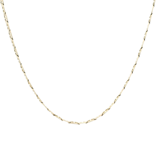 14K Yellow Gold 20" Mariner Chain