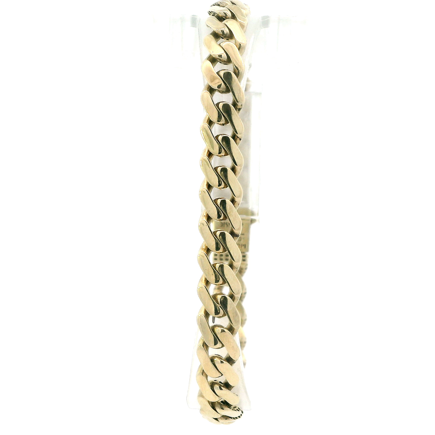 10K Yellow Gold 8" Cuban Bracelet