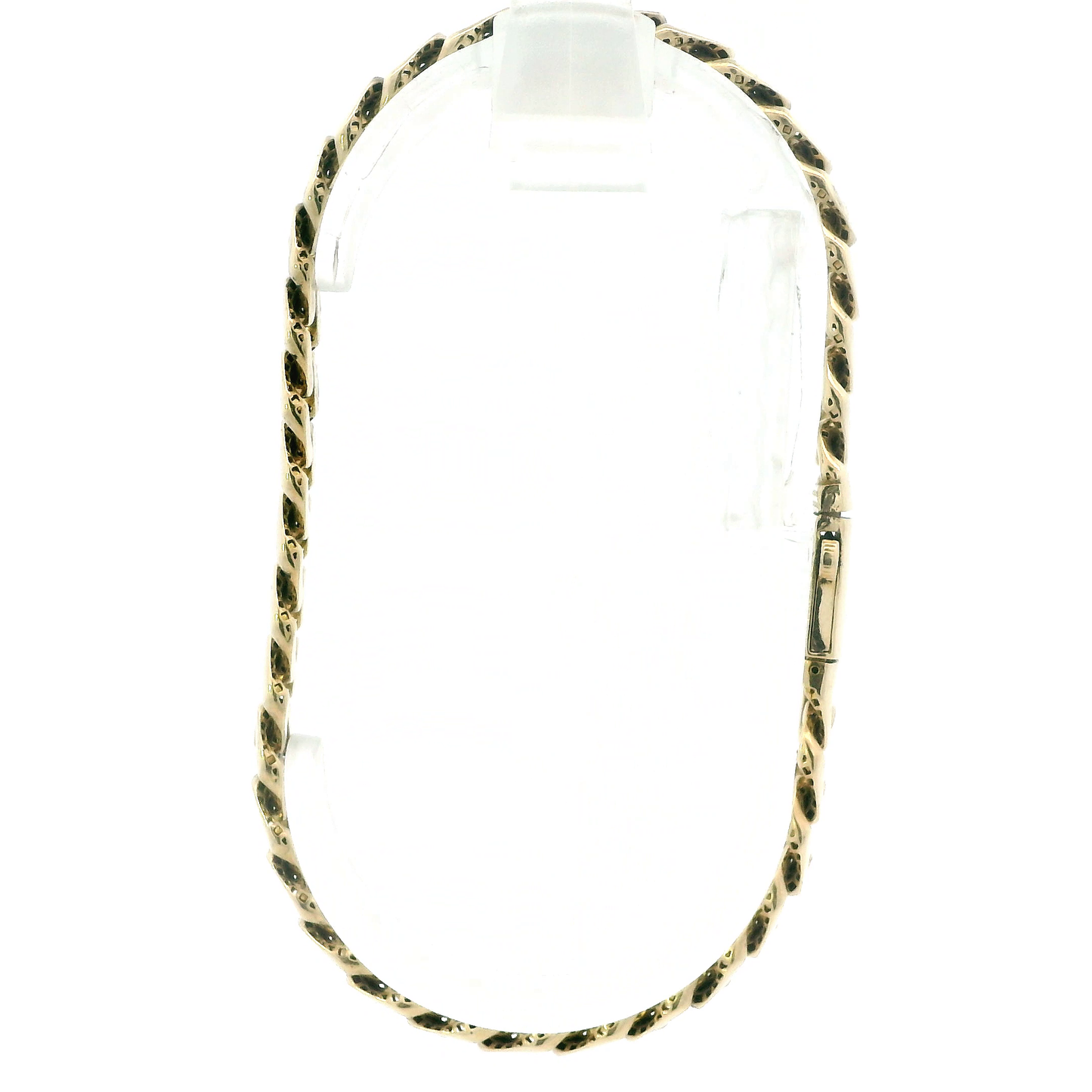 10K Yellow Gold 8" Cuban Bracelet
