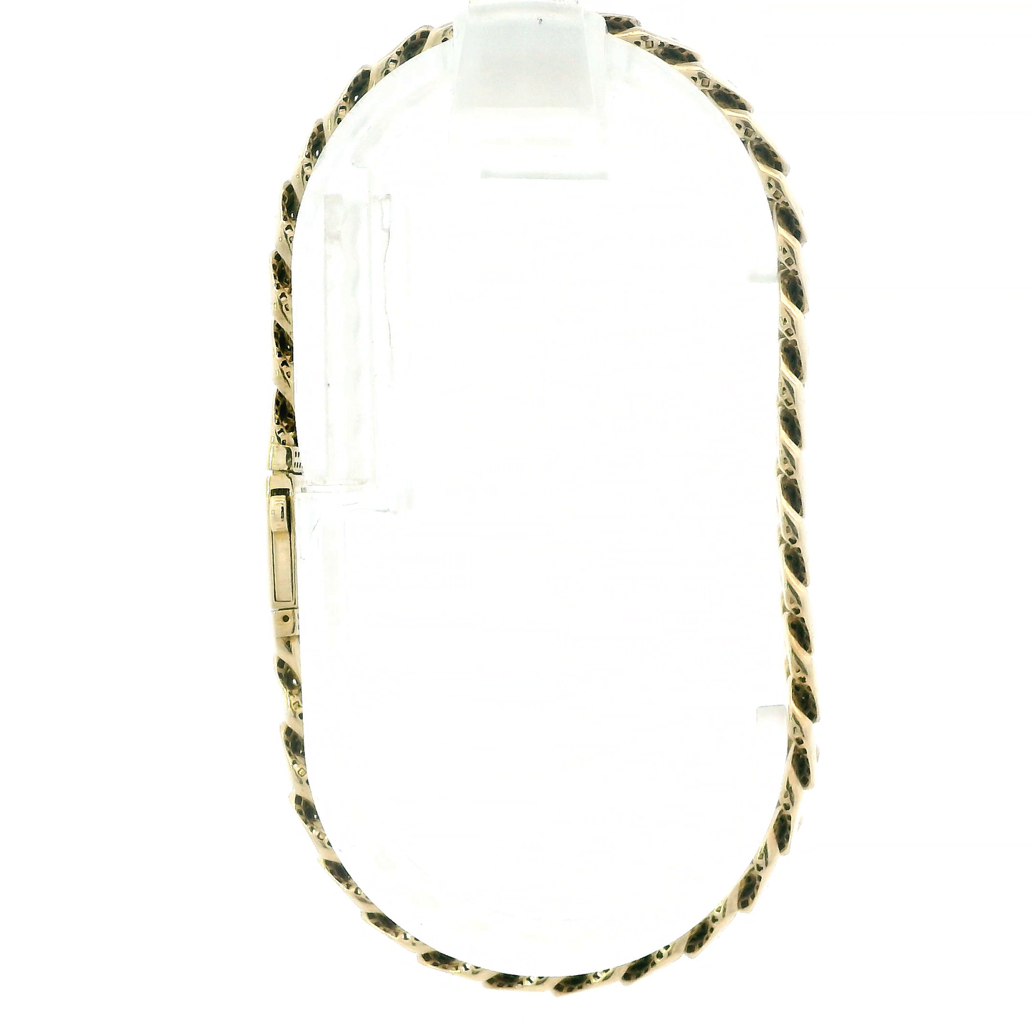 10K Yellow Gold 8" Cuban Bracelet