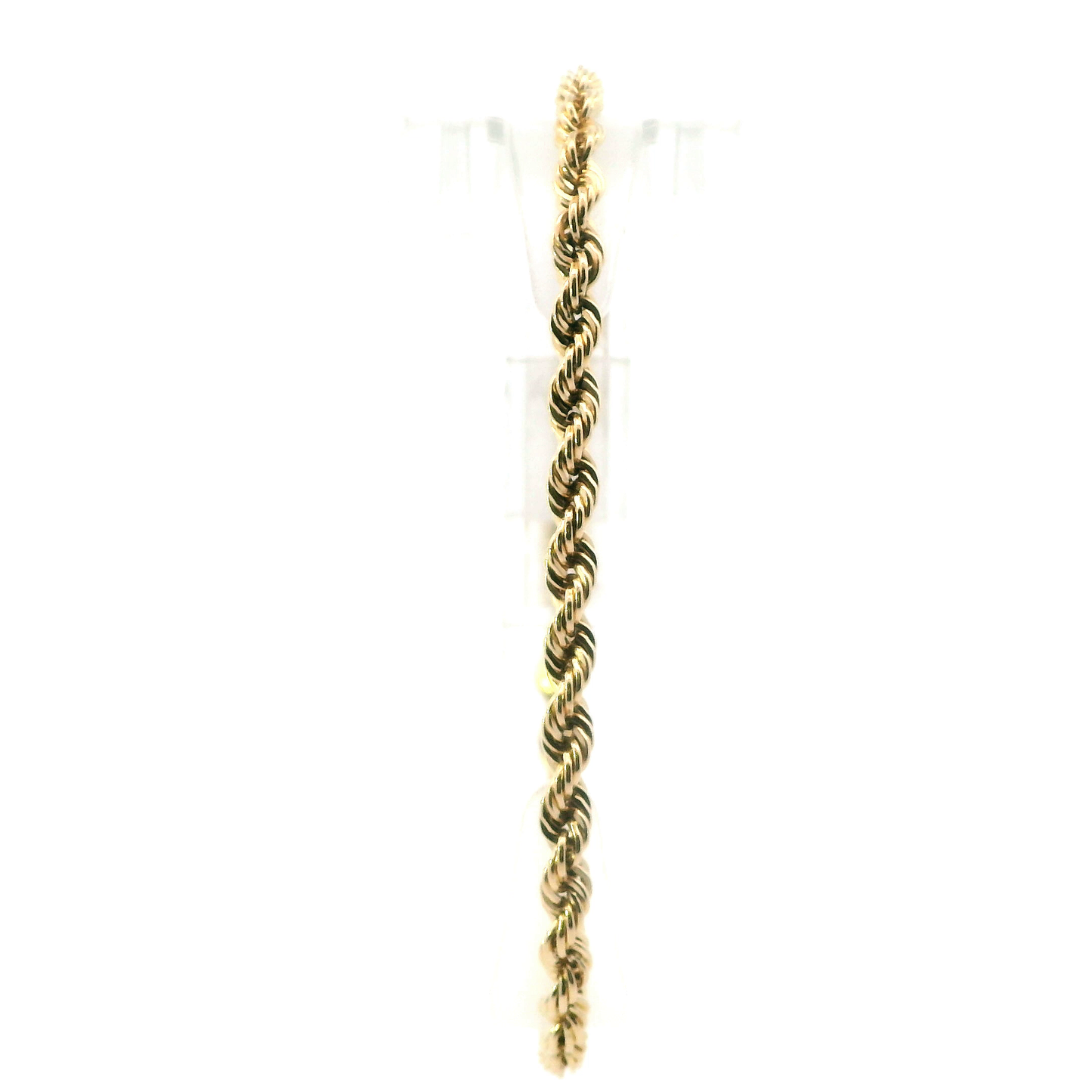 14K Yellow Gold 8.75" Rope Bracelet