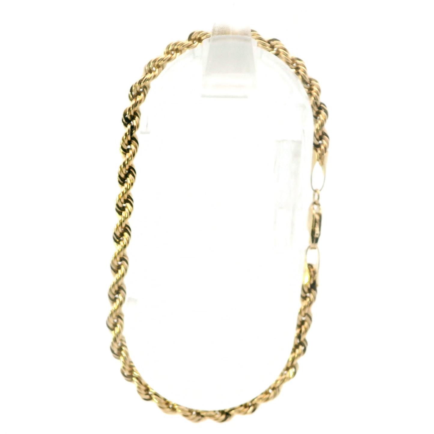 14K Yellow Gold 8.75" Rope Bracelet