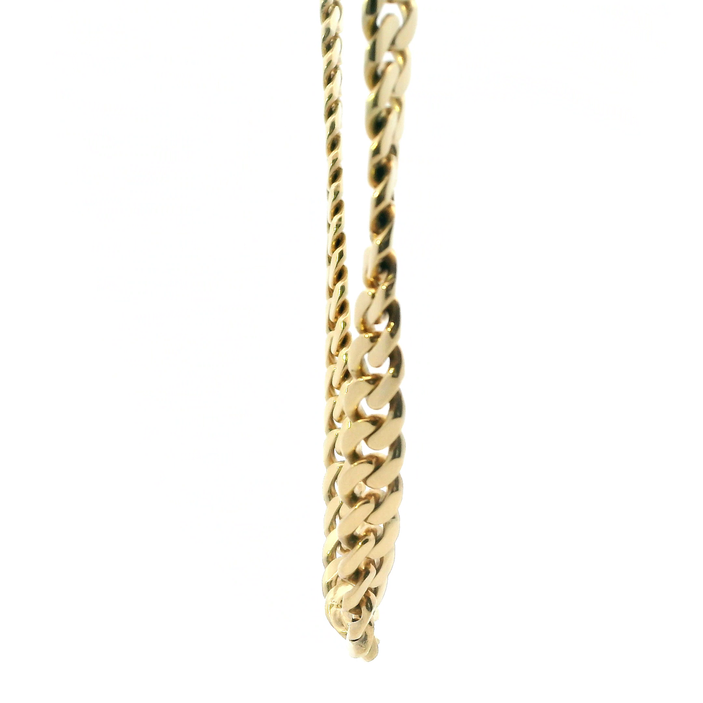14K Yellow Gold 24" Curb Chain
