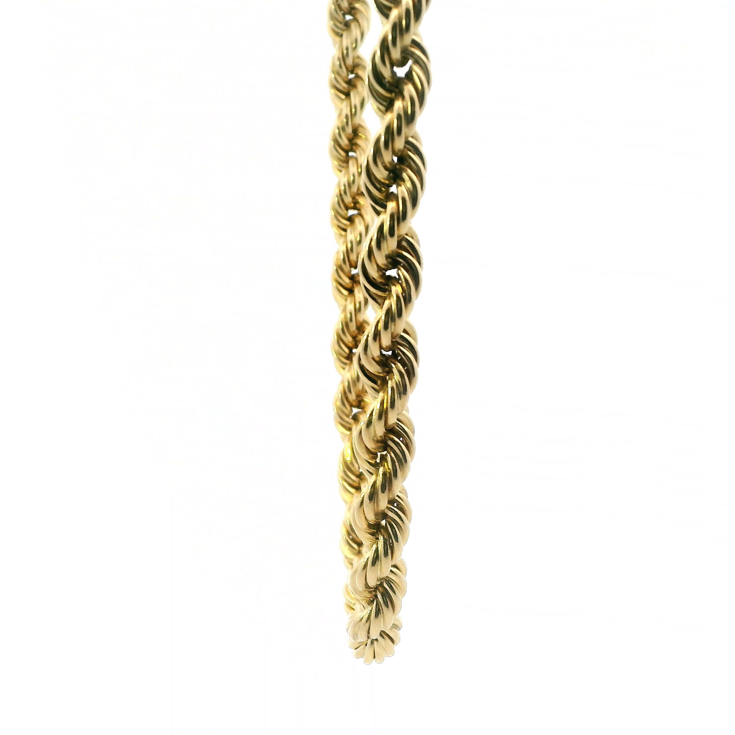 10K Yellow Gold 22" Hollow Rope Chain