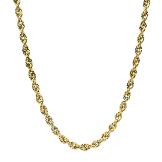 14K Yellow Gold 23" Rope Chain