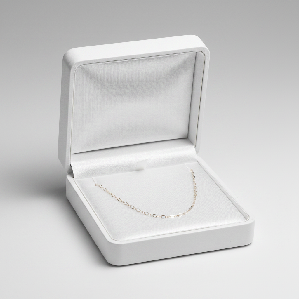 14K Rose Gold 16-18" Cable Chain