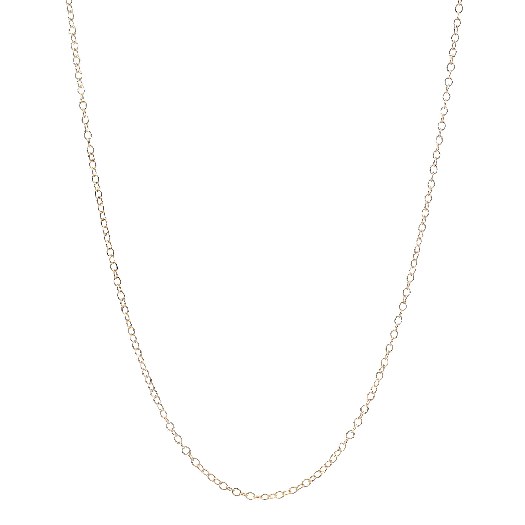 14K Rose Gold 18