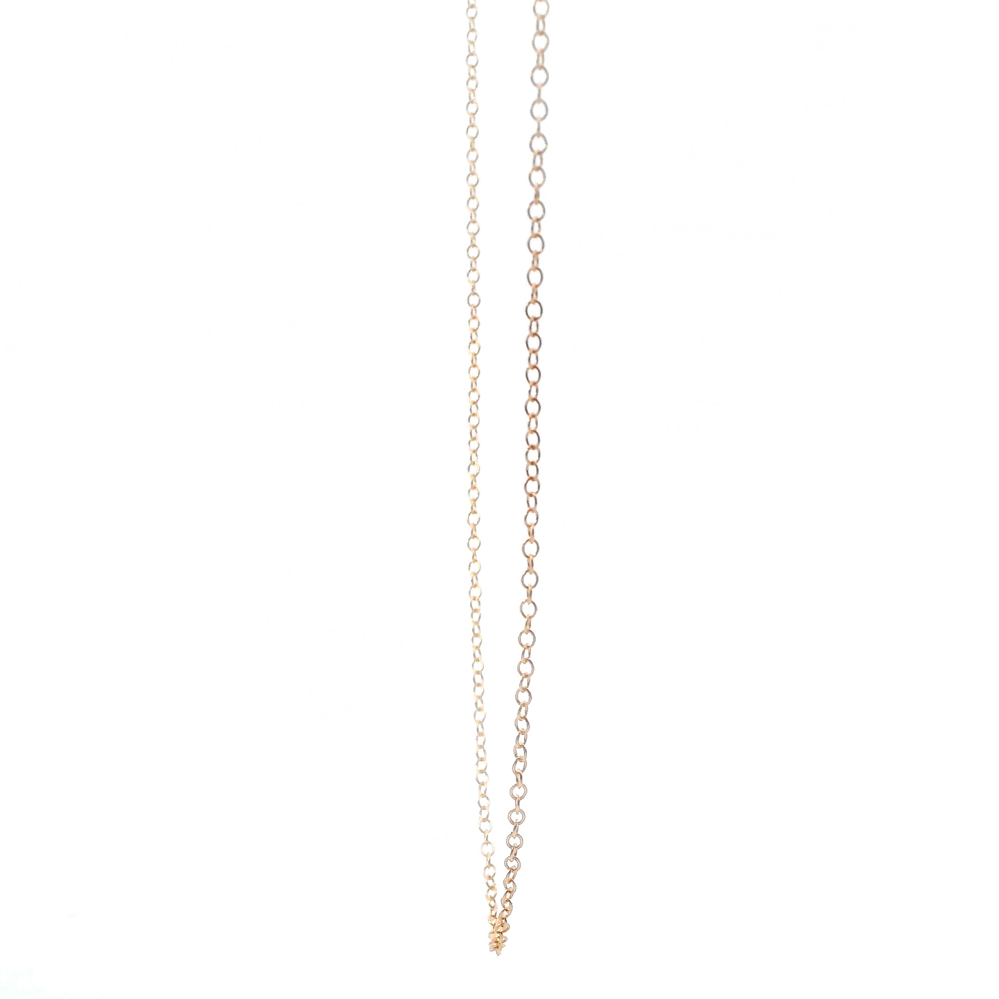 14K Rose Gold 18" Cable Chain