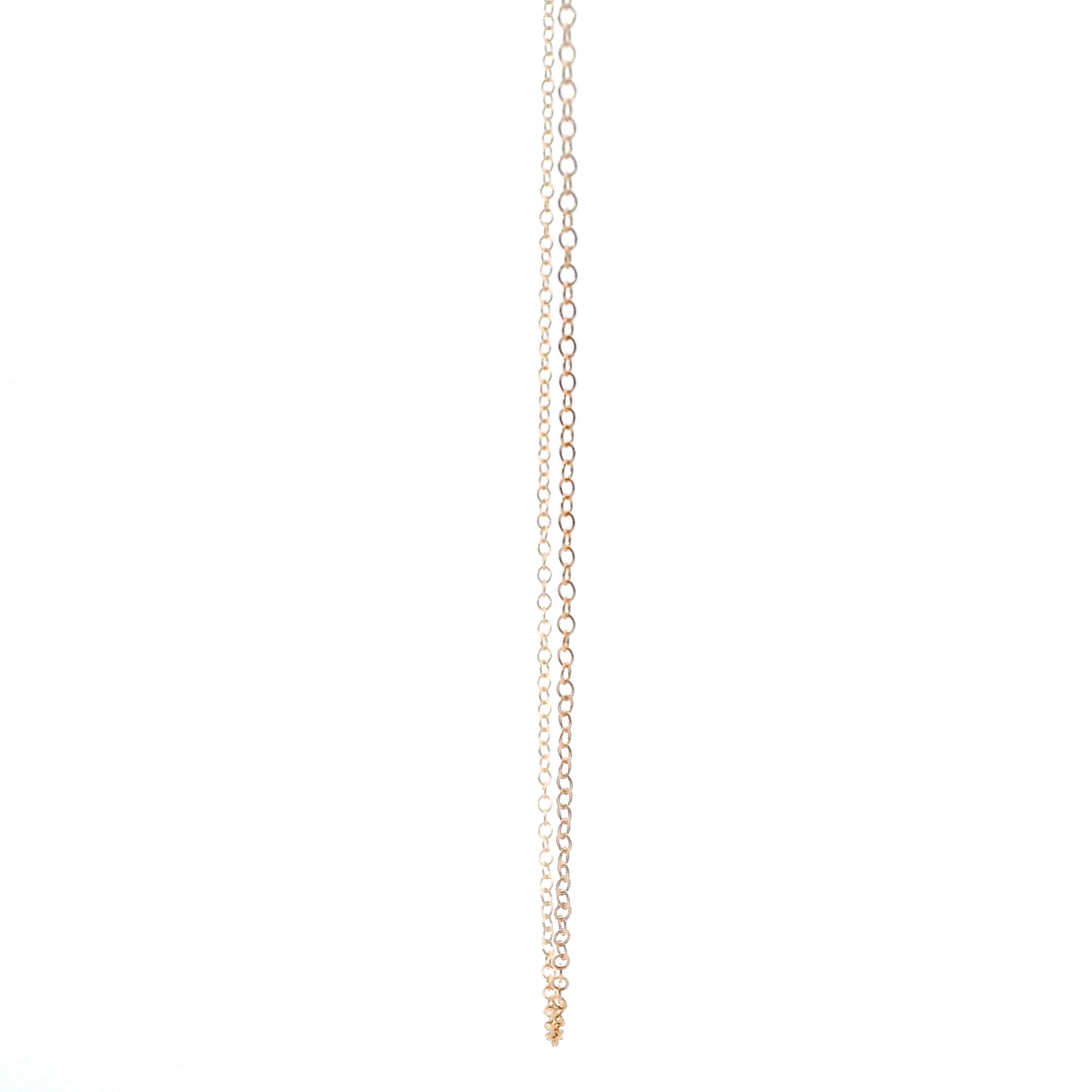 14K Rose Gold 18" Cable Chain