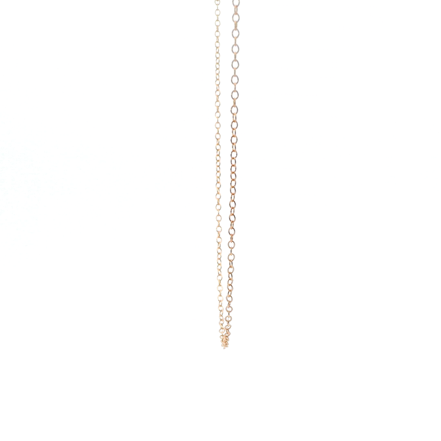14K Rose Gold 18" Cable Chain
