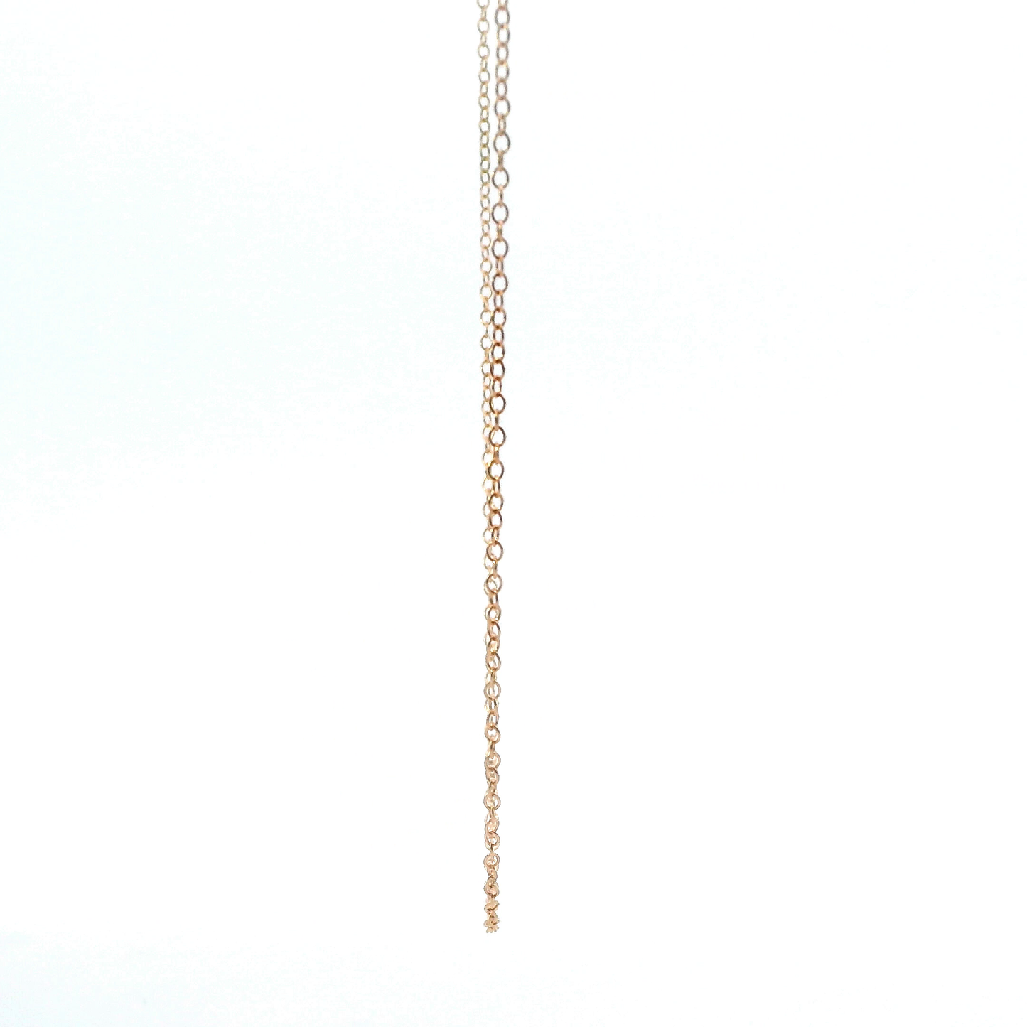14K Rose Gold 18" Cable Chain