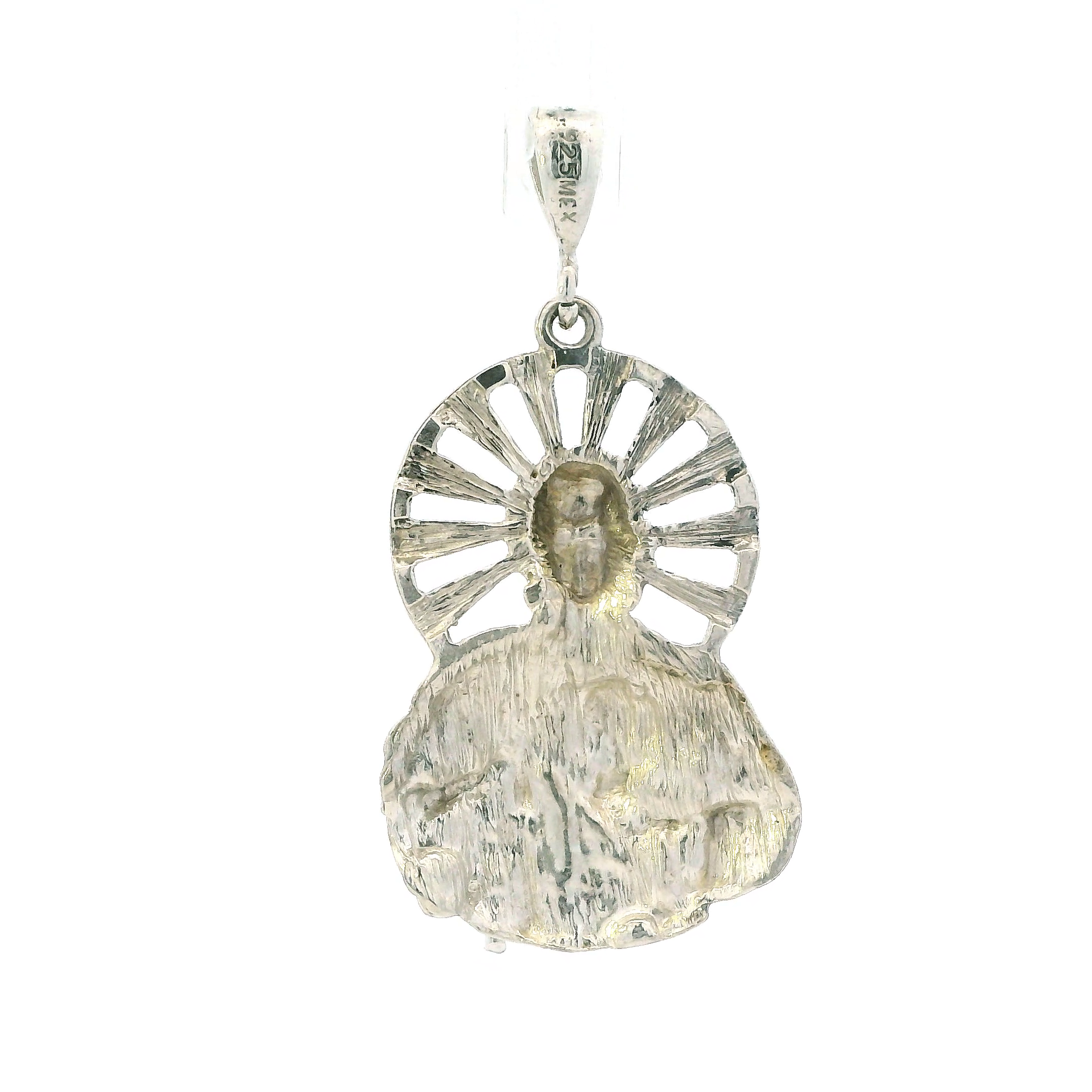 Sterling Silver Religious Pendant