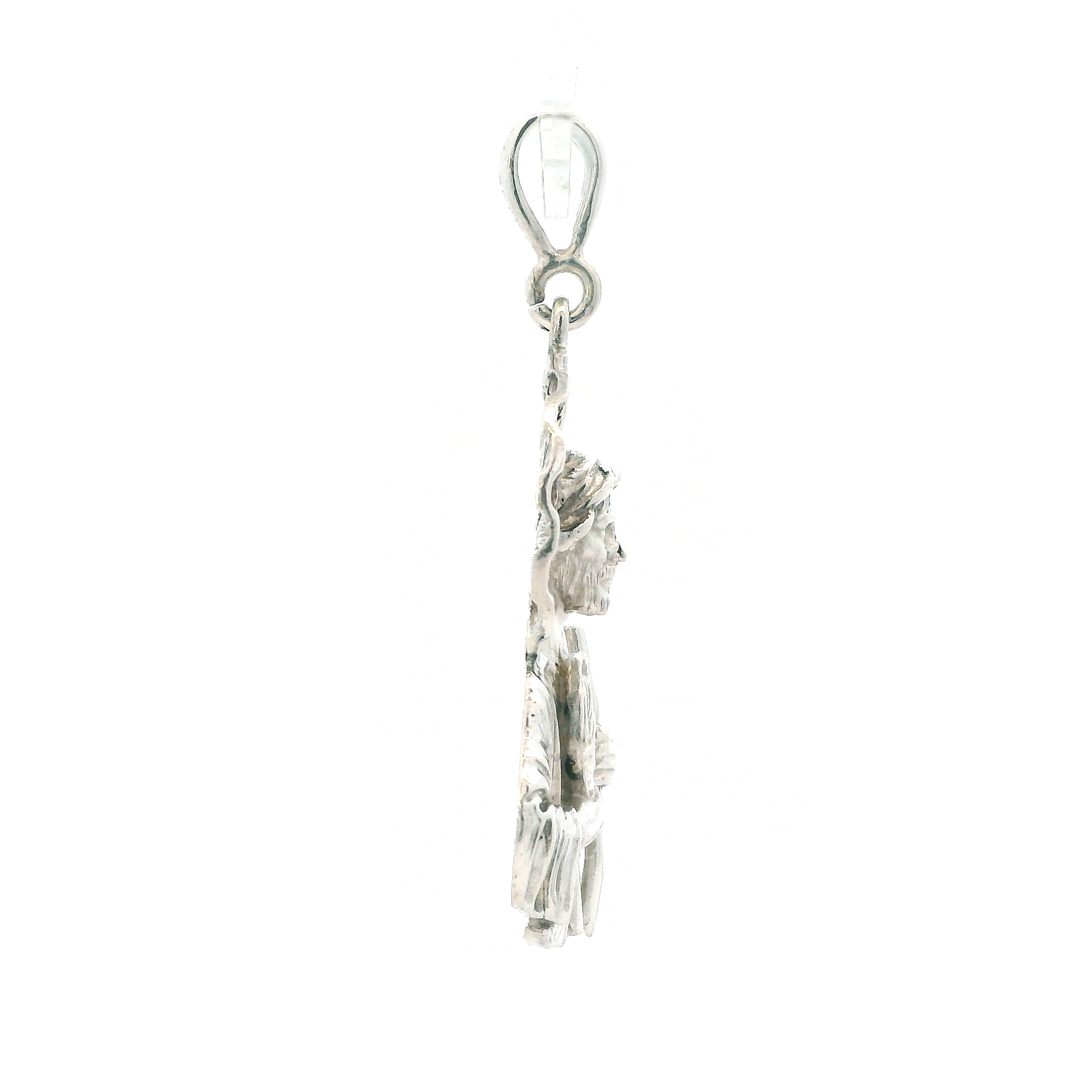 Sterling Silver Religious Pendant
